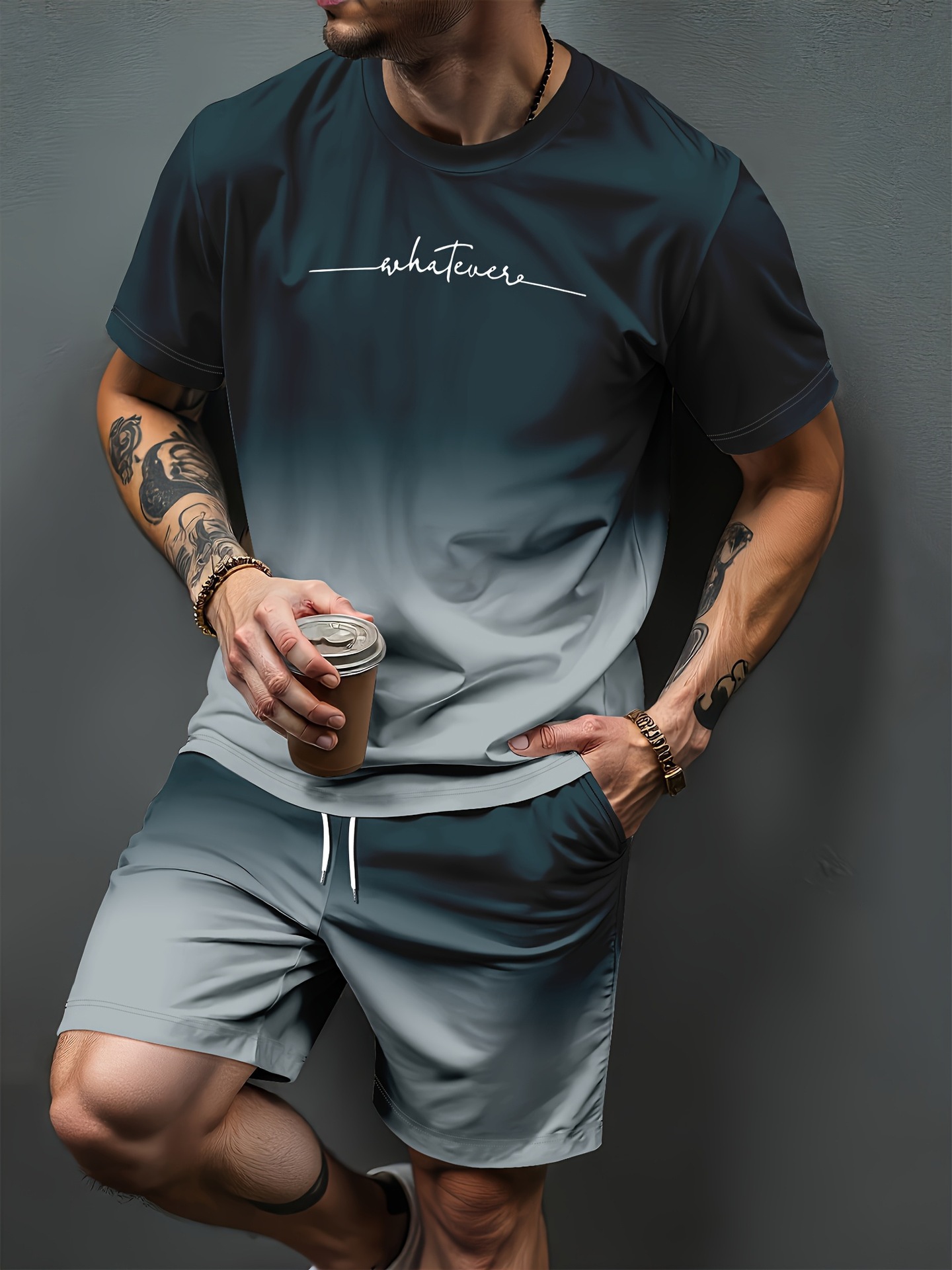Summer Clothing Line - Ensemble de survêtements décontractés pour hommes