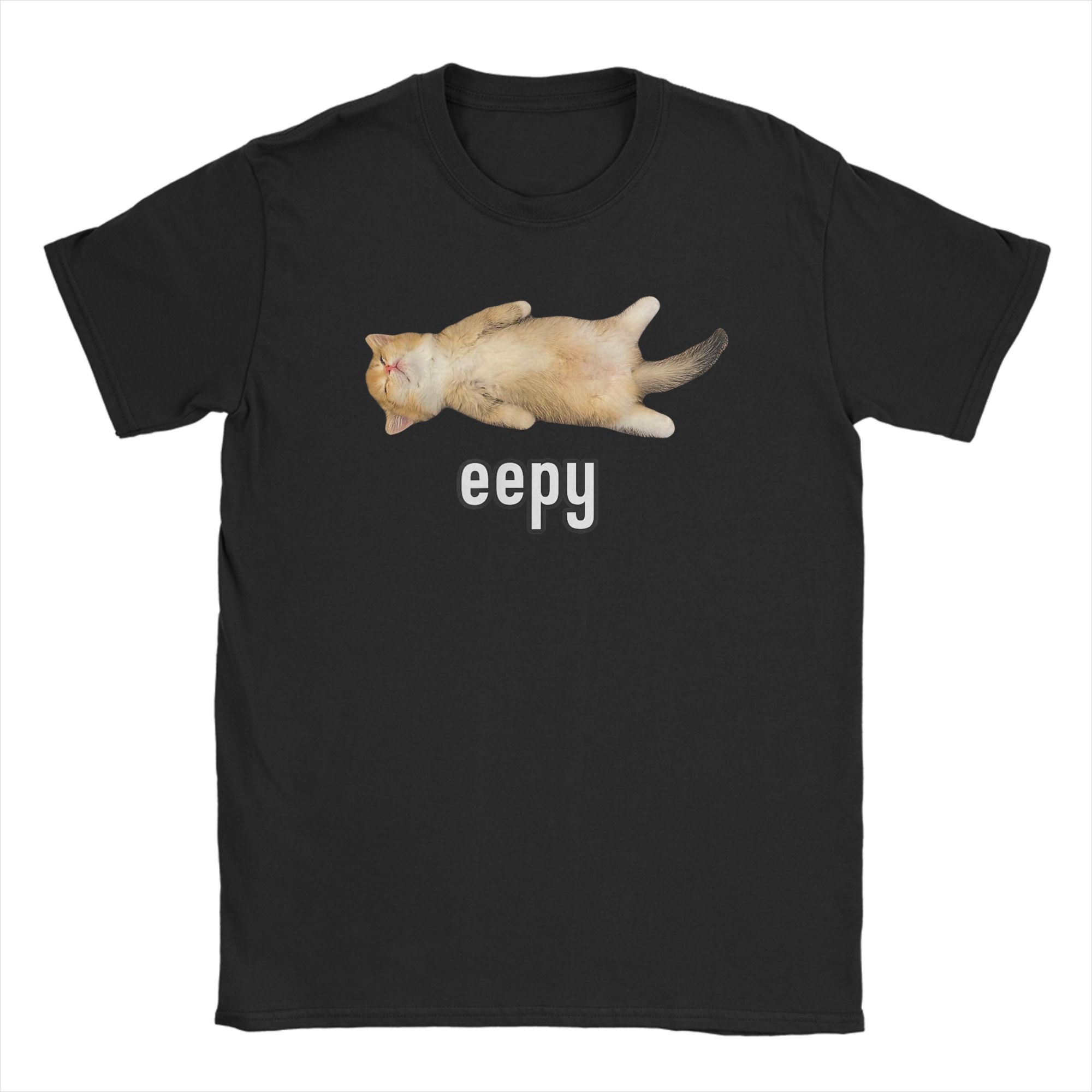 Summer Clothing Ideas For Women - Femmes Eepy Cat t-shirt idiot soñolient