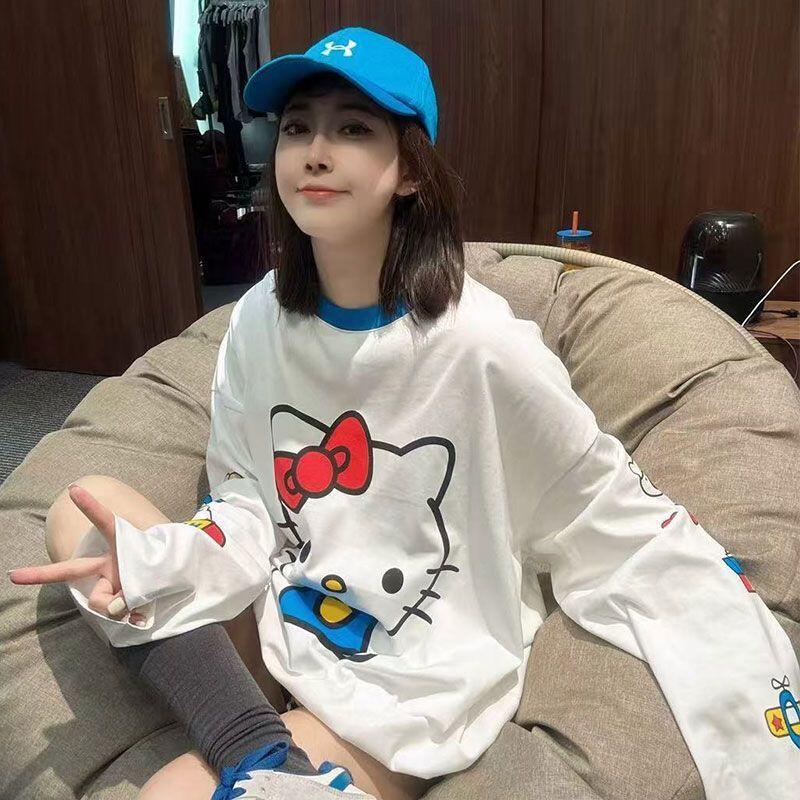 Summer Clothing - T-shirt à manches longues Hello Kitty,