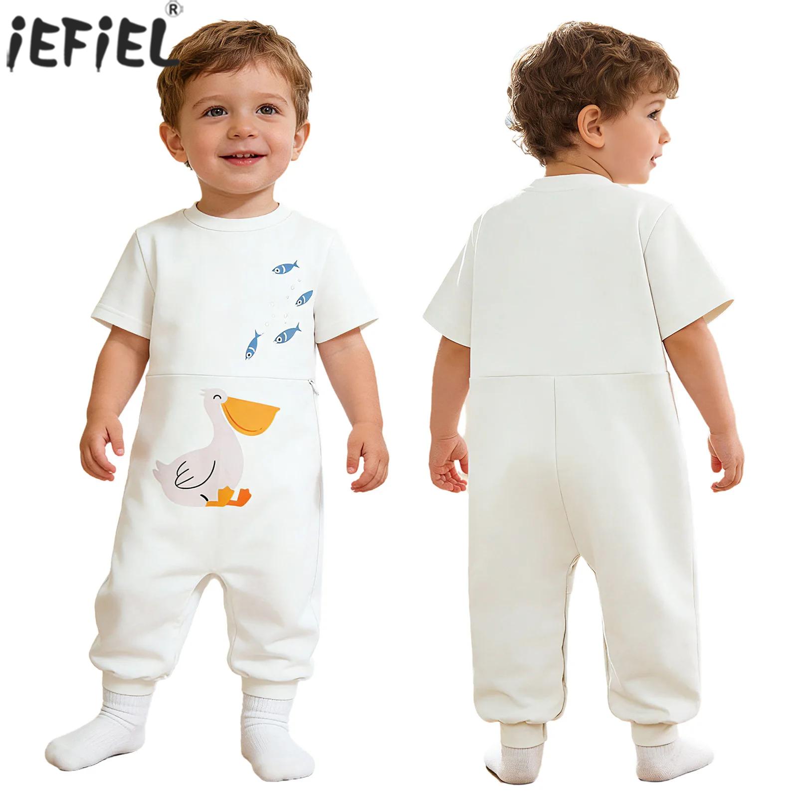 Summer Clothing Kids Boys - Combinaison adaptative à manches courtes avec