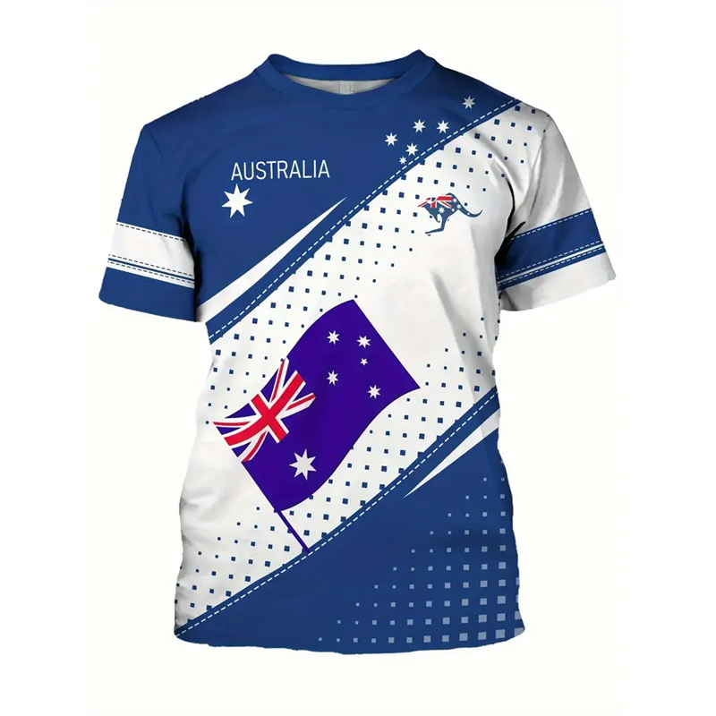 Summer Clothing Australia - T-shirt de sensation nationale australienne pour