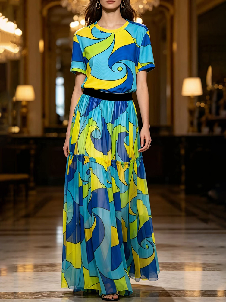 Ensemble deux pièces mode été  - Summer Clothing Fabric avis et prix