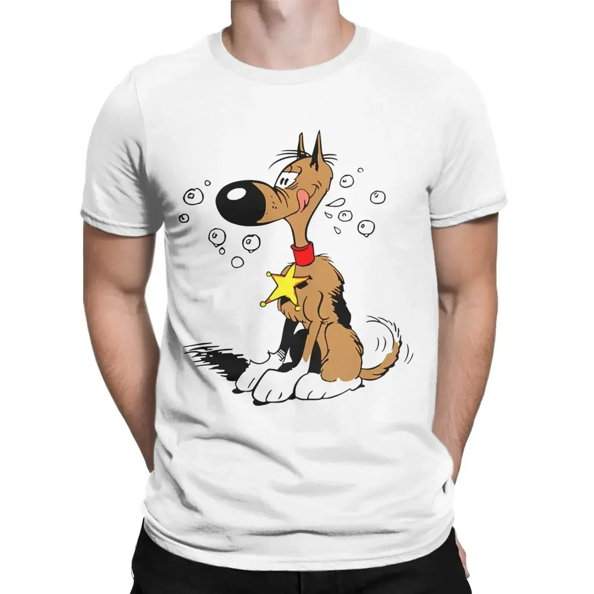 T-shirt créatif Rantanplan Dog - Summer Clothing Ideas For Women avis et prix
