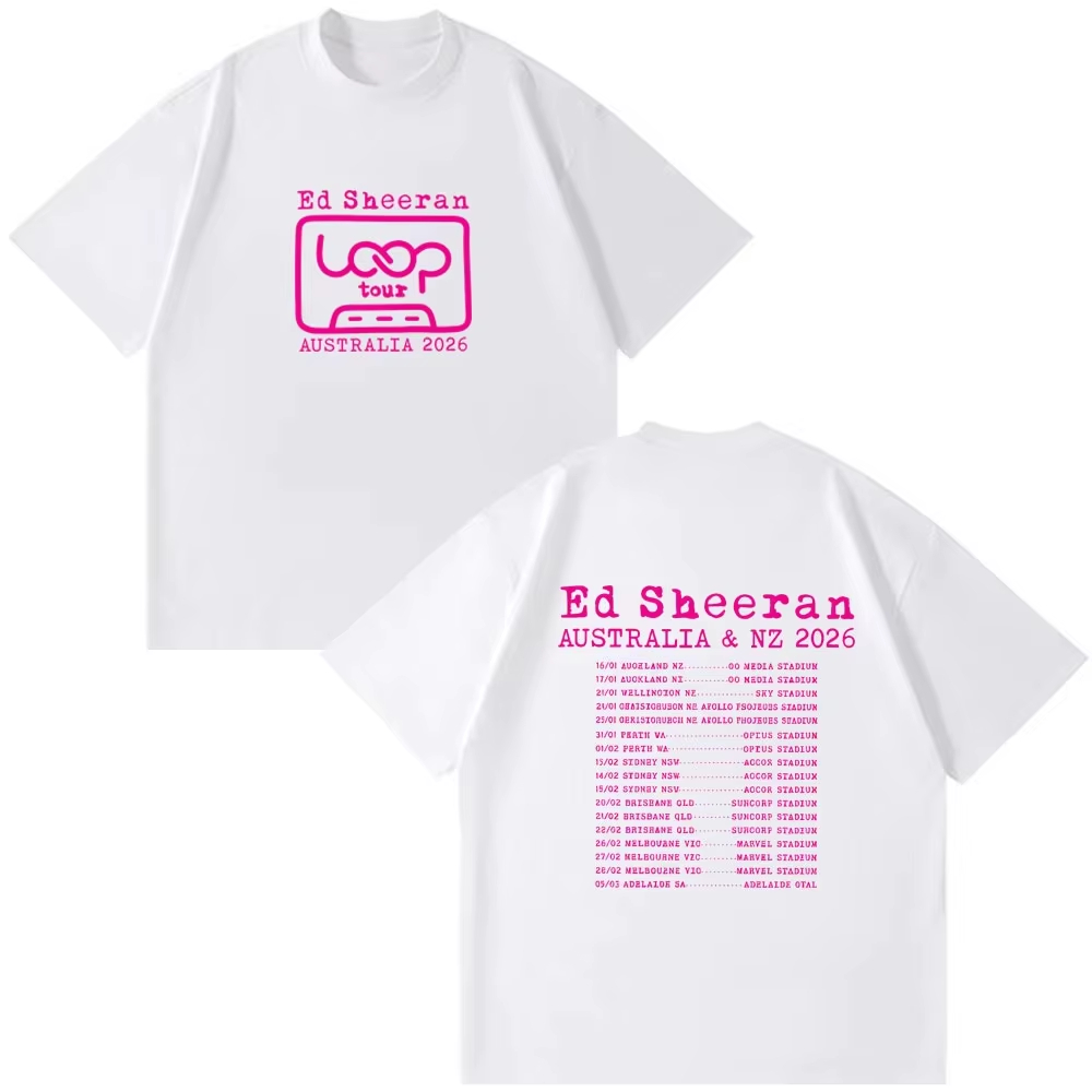 T-shirts de la tournée Ed Shee - Summer Clothing Australia avis et prix