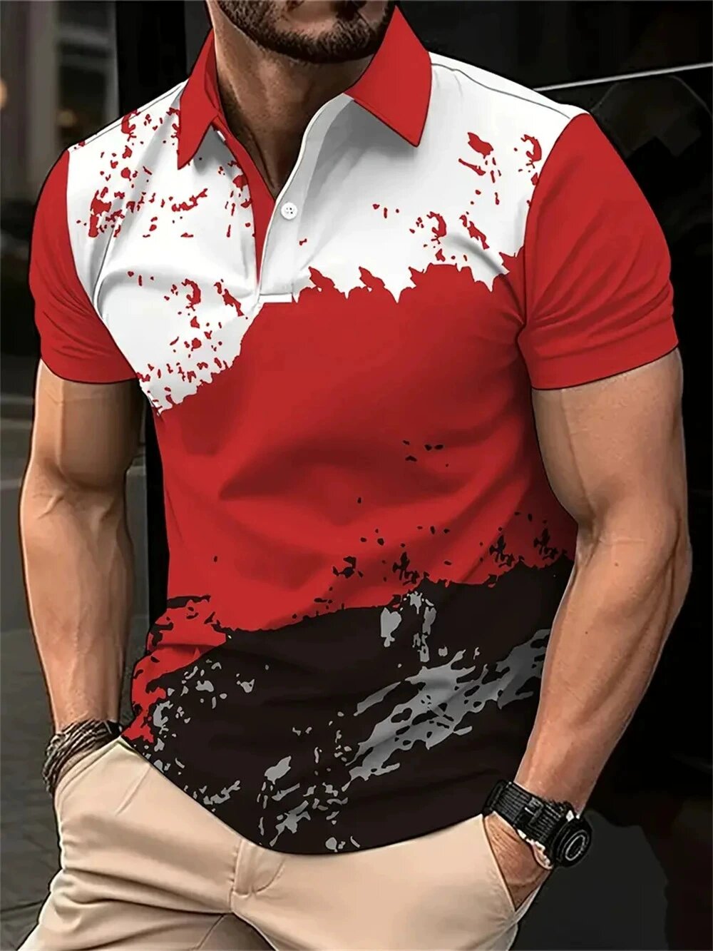 T-shirts Polo pour Hommes à Mo - Summer Clothing Canada avis et prix