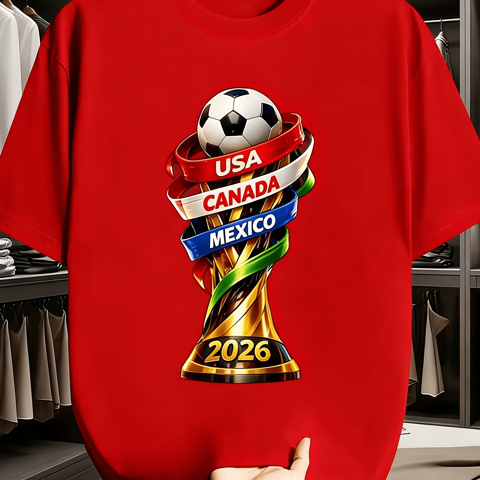 T-shirt imprimé Coupes USA Can - Summer Clothing Canada avis et prix