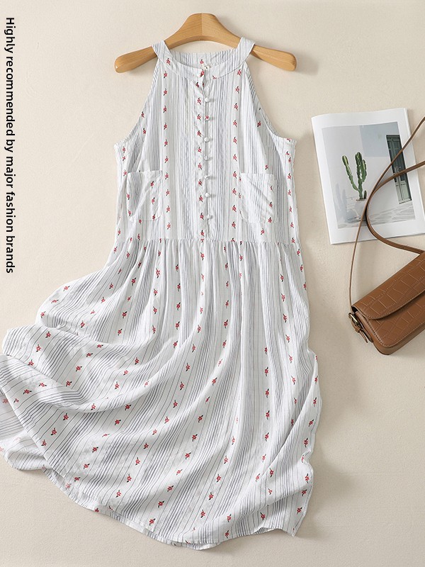 Robe trapèze élégante à imprim - Summer Line Clothing Brand avis et prix