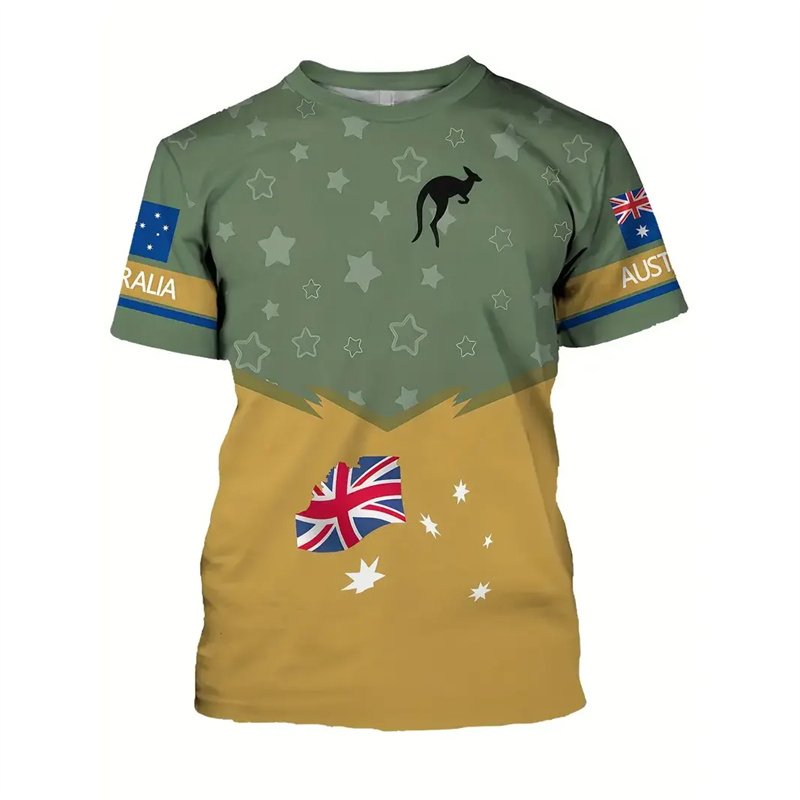 T-shirt de sensation nationale - Summer Clothing Australia avis et prix