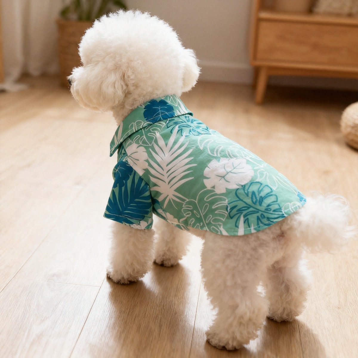 Chemise à fleurs pour chat, en - Summer Dog Clothing avis et prix