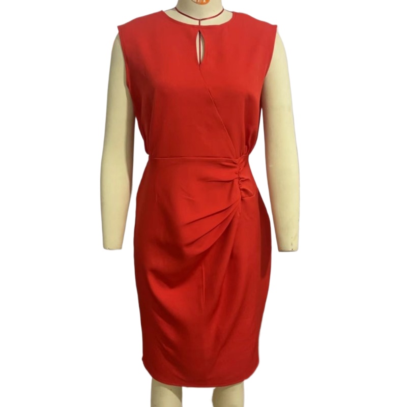 Robe ajourée à col rond noué,  - Summer Clothing Amazon avis et prix
