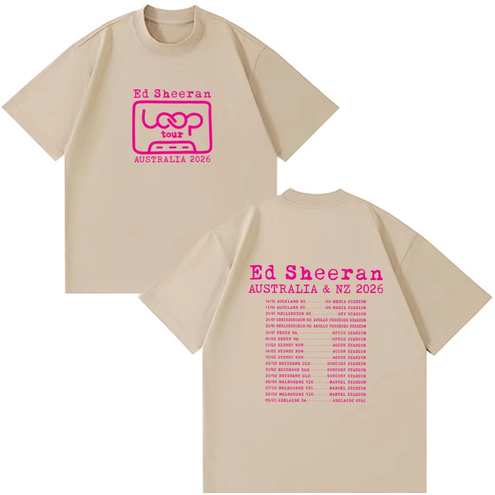 Ed Sheeran Loop Tour Australie - Summer Clothing Australia avis et prix