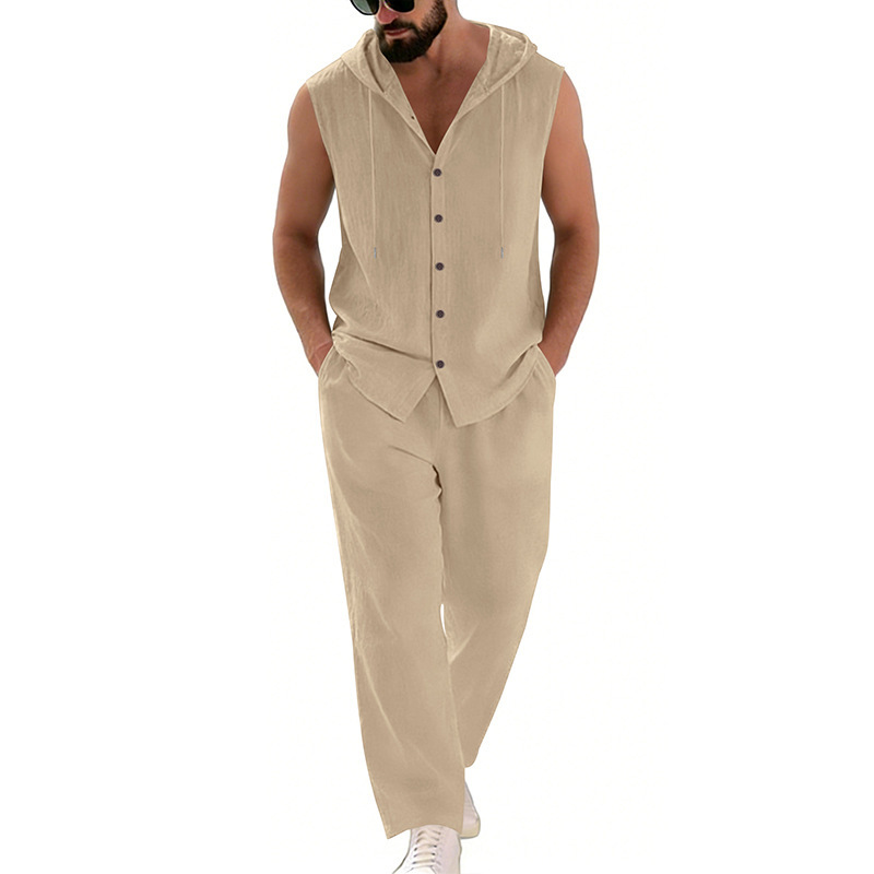 Costume décontracté en lin pou - Summer Clothing avis et prix