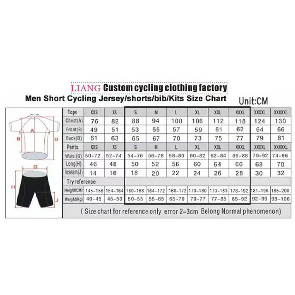 Maillot de cyclisme de l'équip - Summer Clothing Australia avis et prix