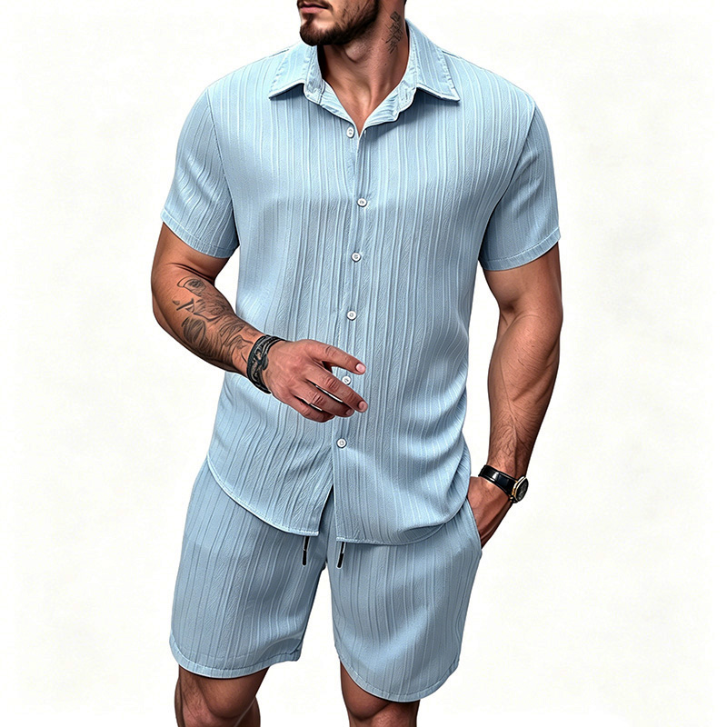 Nouvel ensemble 2 pièces homme - Summer Clothing Line avis et prix
