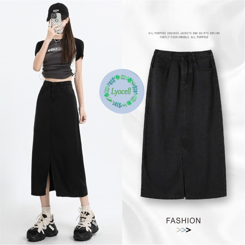 Jupe mi-longue en tissu Lyocel - Summer Line Clothing Brand avis et prix