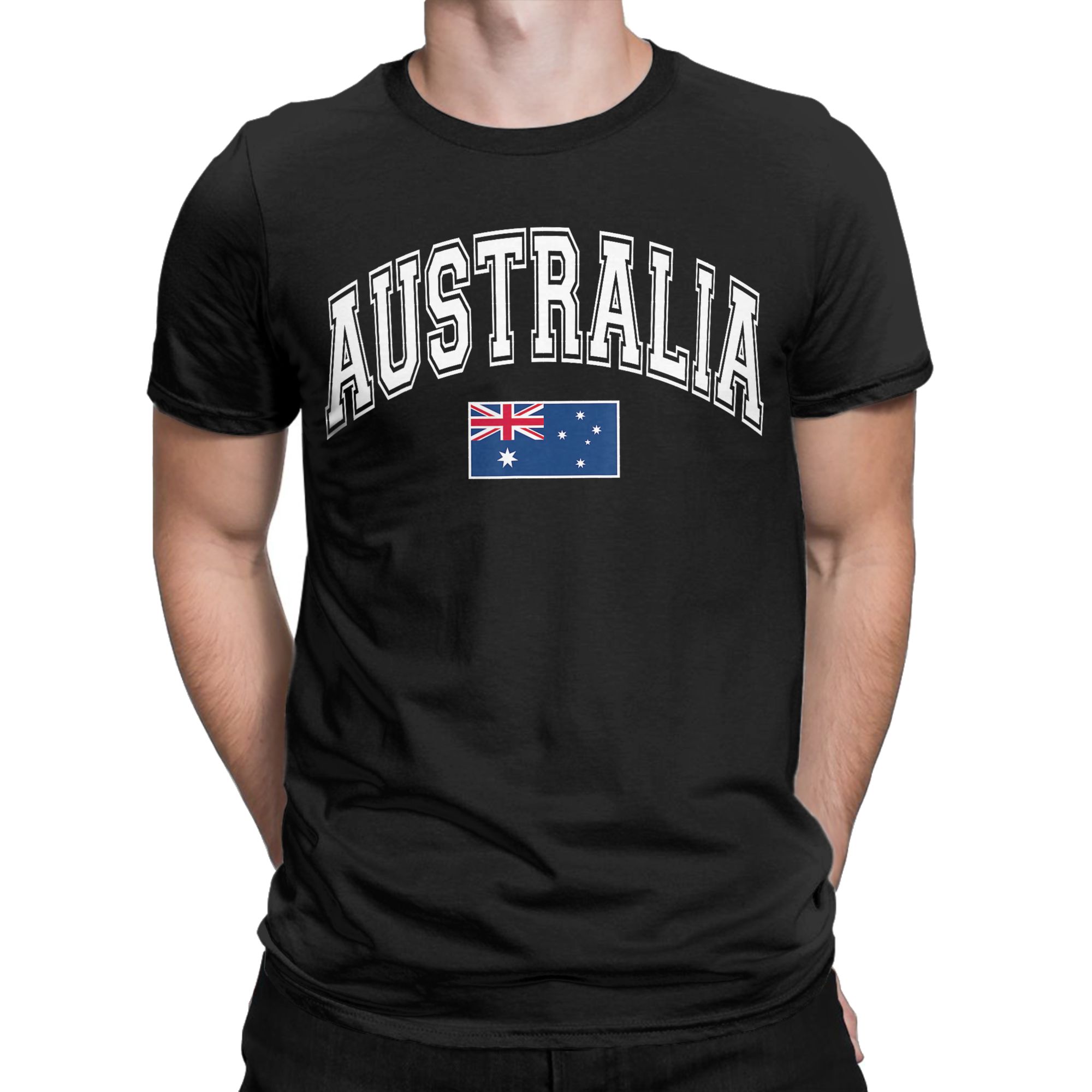 T-Shirt pour hommes, drapeau a - Summer Clothing Australia avis et prix