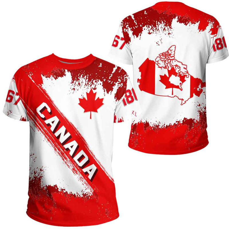 T-shirt imprimé en 3D pour hom - Summer Clothing Canada avis et prix